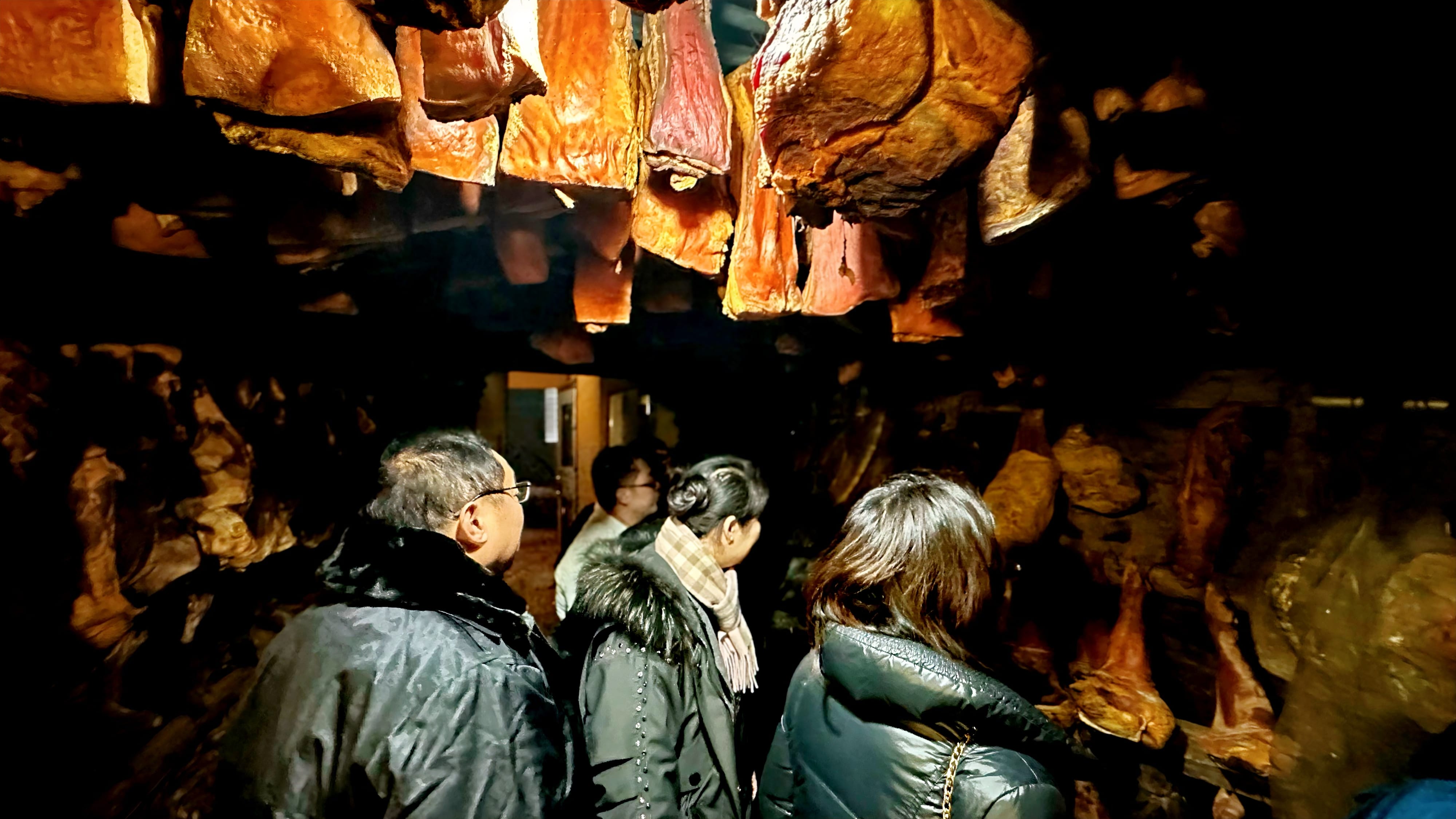 走访外地农副产品（腊肉）制造处