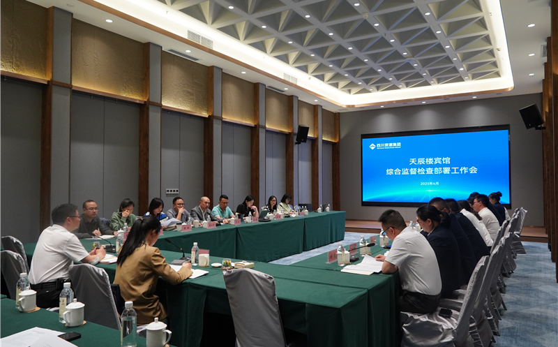 置业集团综合监视检查组赴成都天辰楼宾馆开展事情