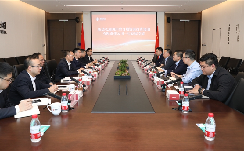 集团考察组赴河南资产治理有限公司考察学习