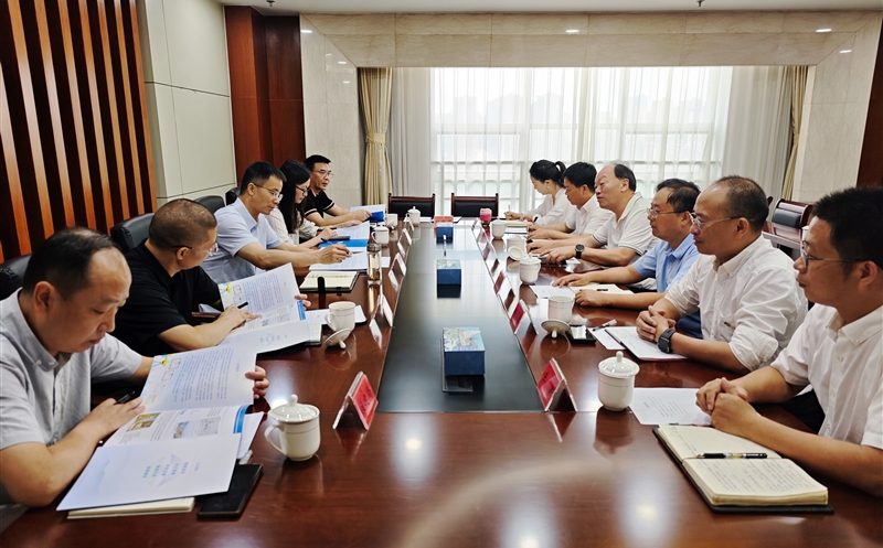 测绘公司赴郫都区座谈交流