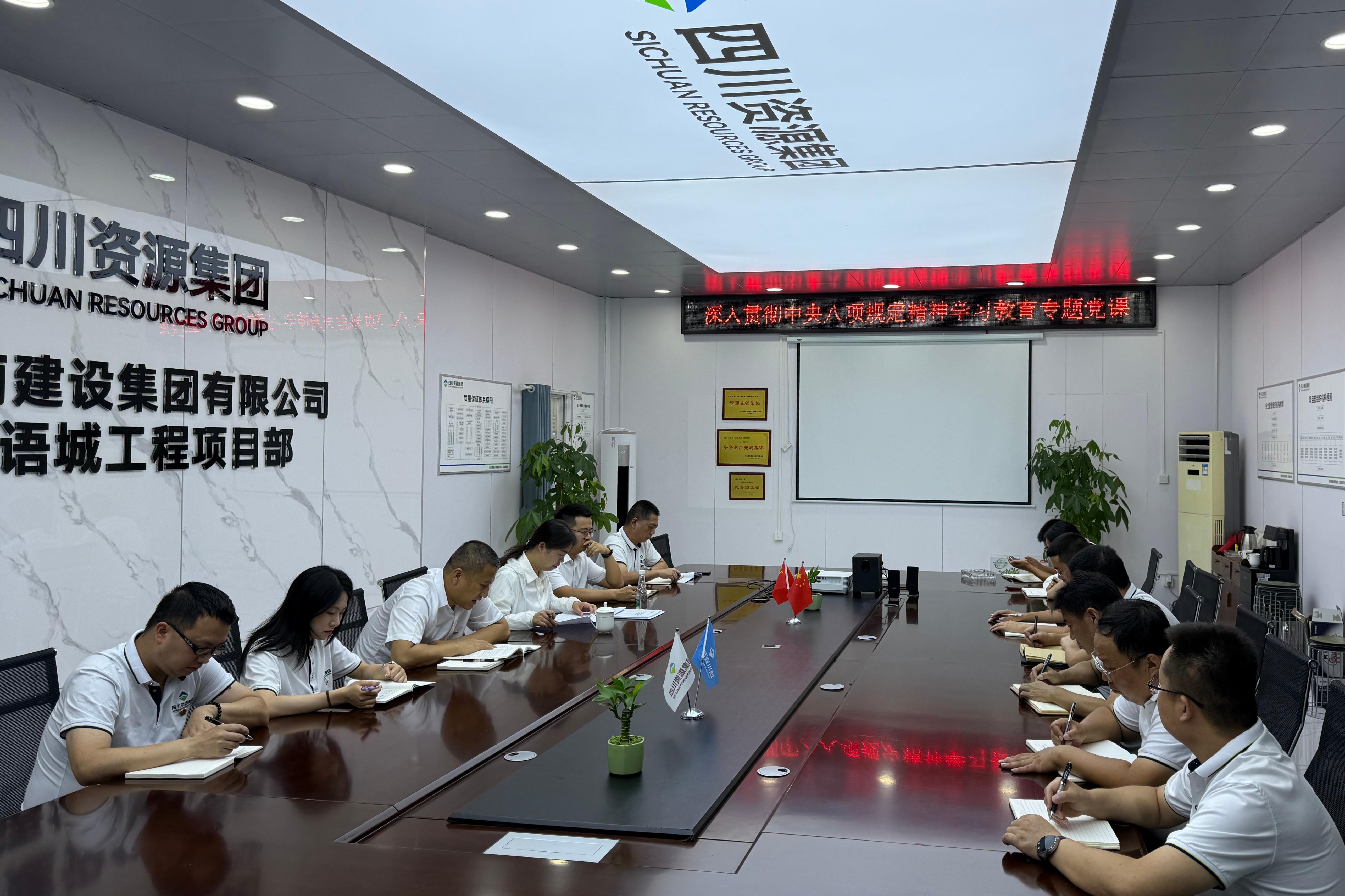 夏英赴金领江与城教学党课