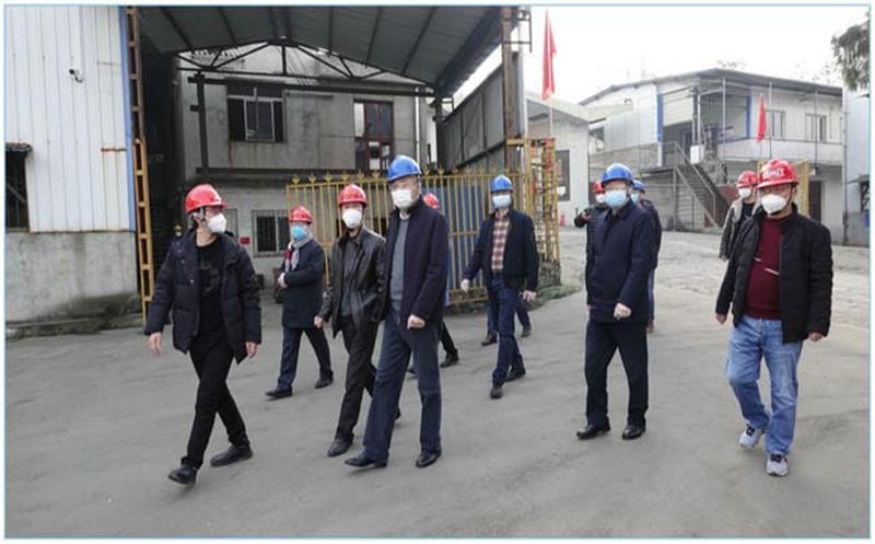 打赢疫情防控阻击战  抓好岷江复工生产线