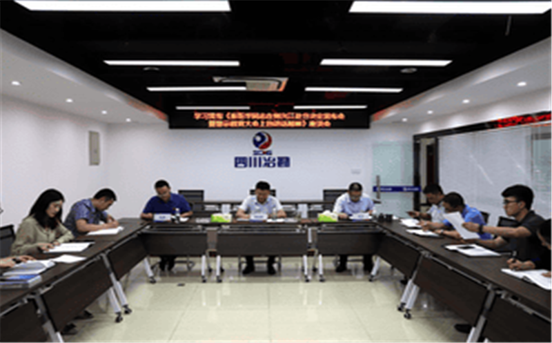 四川省冶勘物流有限公司党支部 组织召开学习贯彻《张乾华同志在何兴江处分决议宣布会暨警示教育大会上的讲话精神》 座谈会