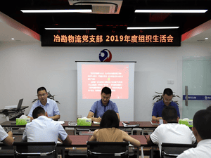 中共四川省冶勘物流有限公司支部委员会 召开2019年度组织生涯会_协同多元工业_工业生长_拉斯维加斯3133cc有限责任公司