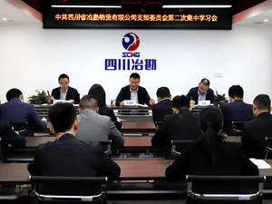 中共四川省冶勘物流有限公司支部委员会 召开第二次集中学习会_协同多元工业_工业生长_拉斯维加斯3133cc有限责任公司