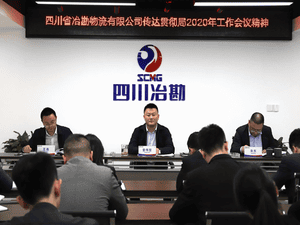 四川省冶勘物流有限公司 转达贯彻局2020年岁情聚会精神_协同多元工业_工业生长_拉斯维加斯3133cc有限责任公司