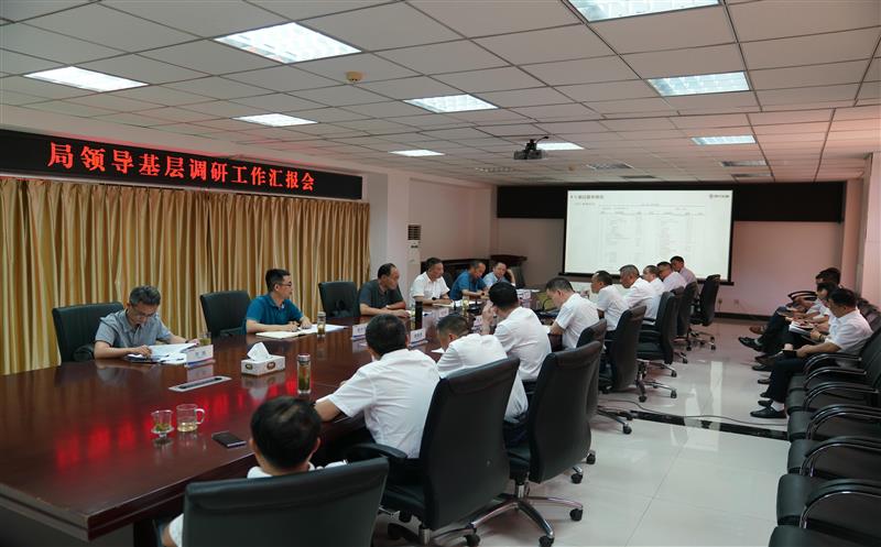 局向导一行到冶金技校（地创公司）调研