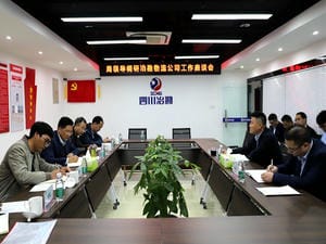 局党委常委、副局长徐锡惠一行 到冶勘物流公司调研指导工_协同多元工业_工业生长_拉斯维加斯3133cc有限责任公司