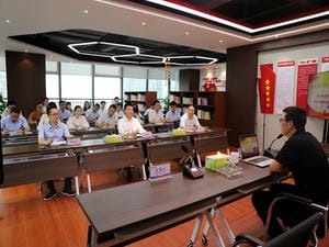 冶勘物流党支部开展党史学习教育专题讲座_协同多元工业_工业生长_拉斯维加斯3133cc有限责任公司