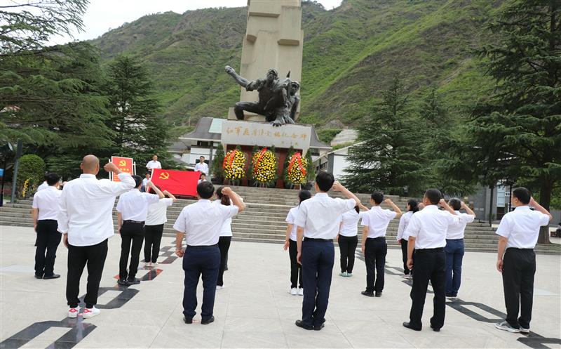 技工学校组织开展“不忘初心再出发，，，奋进伟大新征程”党史学习教育主题党日活动