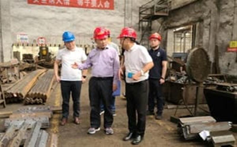 六〇六大队开展国庆节前清静生产大检查