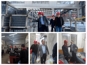 冶勘物流公司向导赴一线督导检查生产情形并探望慰问驻厂员工_协同多元工业_工业生长_拉斯维加斯3133cc有限责任公司