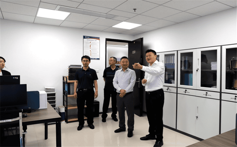 余常燕一行莅临冶勘物流公司调研指导