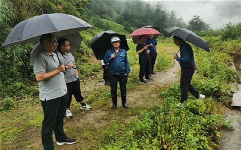 深入矿山督导检查 筑牢汛期清静之堤