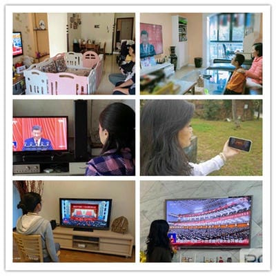 热烈庆祝中国共产党第二十次天下代表大会胜利召开——地矿集团全体职工收听收看开幕会_红色堡垒_党建群团_拉斯维加斯3133cc有限责任公司