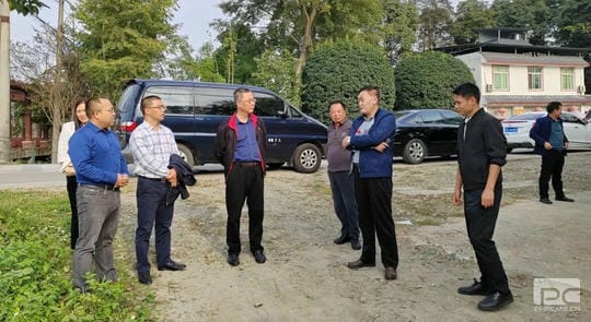 中成集团到项目一线宣讲党的二十大报告精神