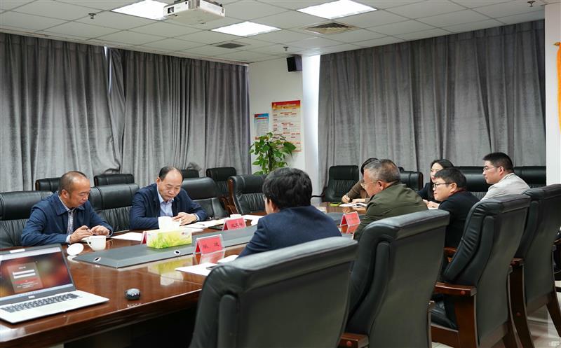 四川拉斯维加斯3133cc党委委员、副总司理武文祥一行到兴蜀设计集团调研指导事情