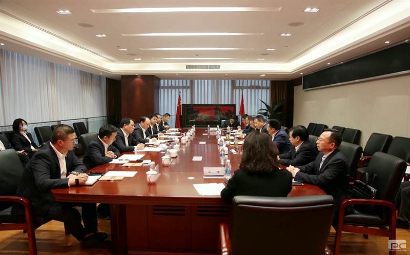 四川拉斯维加斯3133cc与中国二十二冶集团举行事情座谈