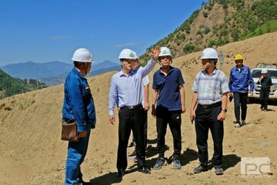 地矿集团党委书记罗其标带队赴大陆槽稀土矿山调研_下层动态_新闻中心_拉斯维加斯3133cc有限责任公司