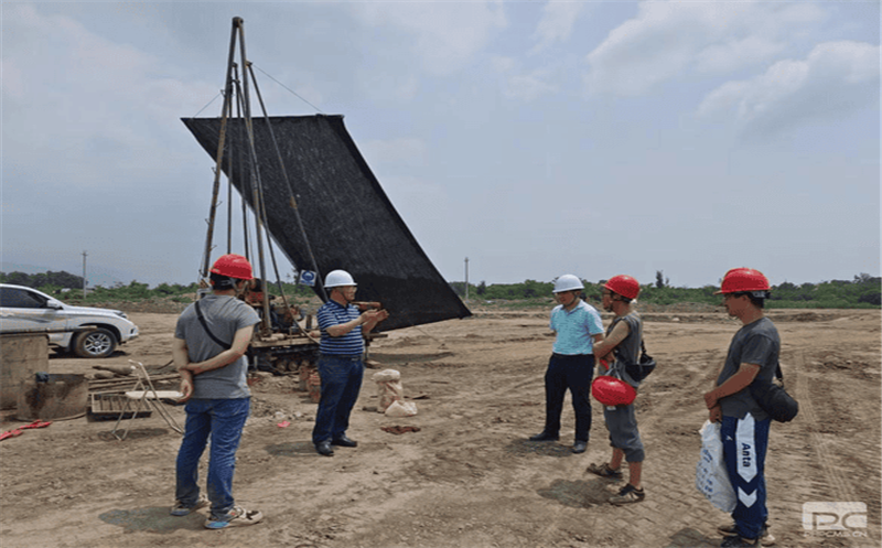 兴蜀设计集团党委书记、董事长杨庆一行到项目一线调研指导事情