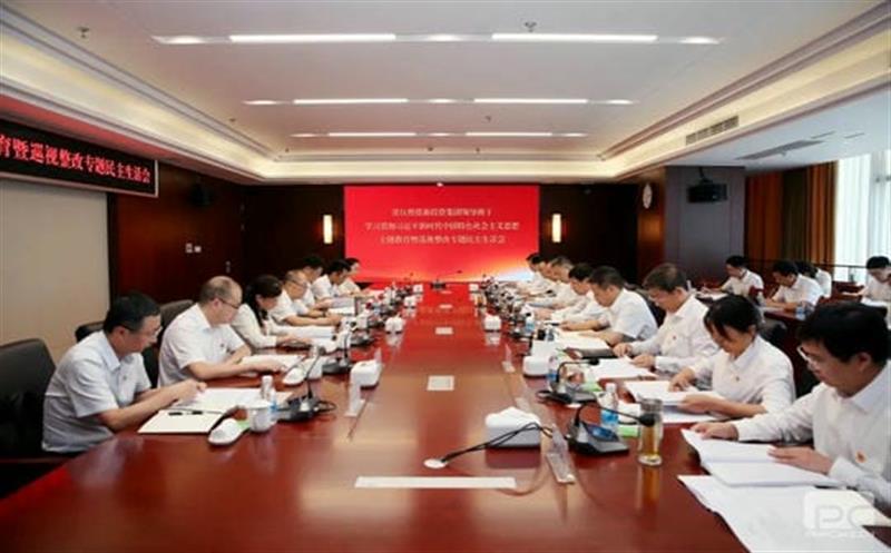 集团党委召开主题教育暨巡视整改专题民主生涯会