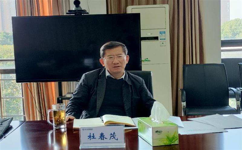 集团向导到地创光电调研指导谋划事情