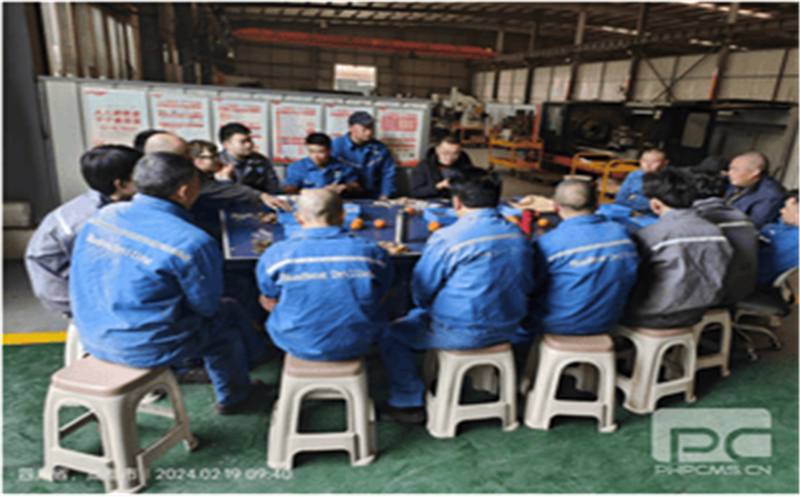 “上下联动 调解状态” 华锋钻探下属宏佳公司召开节后复工复产发动会