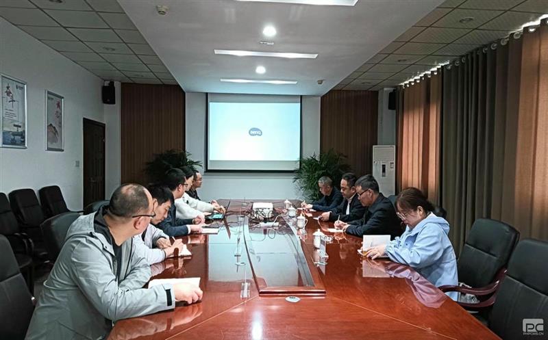 新疆地矿局第一地质大队向导莅临四川西冶检测科技有限公司交流座谈