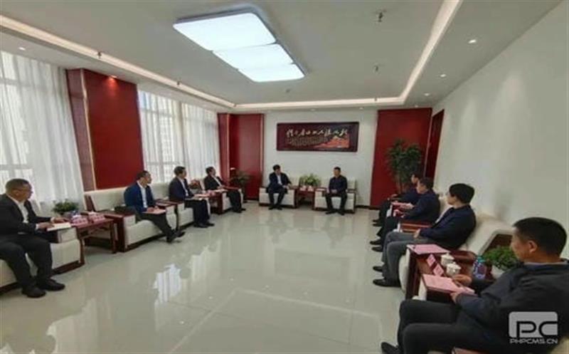 集团向导赴青海调研并与青海省自然拉斯维加斯3133cc厅座谈交流