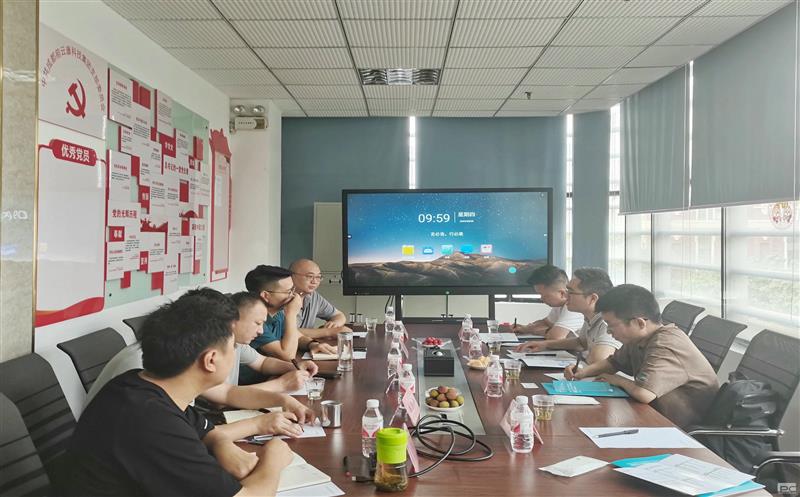 测绘公司赴四川聚典新业科技有限公司座谈交流