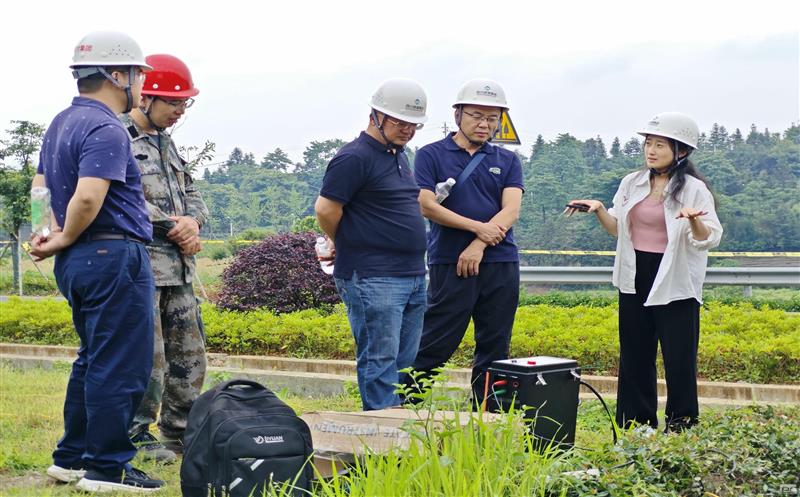兴蜀设计集团赴甬绍干线自然气管道西段工程项目检查指导