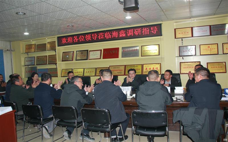 集团向导到松树南沟金矿调研指导