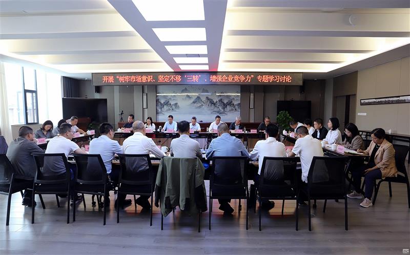 攀西公司召开树牢市场意识、坚定不移 “三转”增强企业竞争力专题学习钻研会