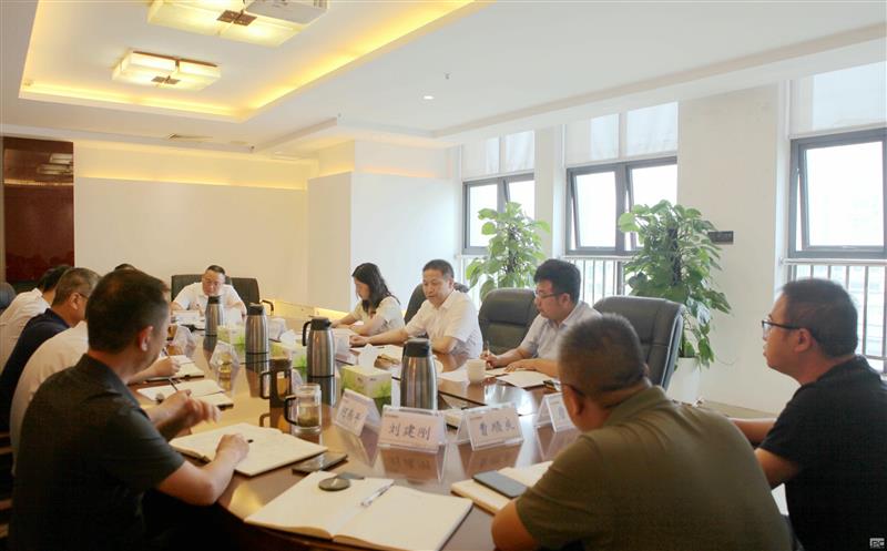 省自然拉斯维加斯3133cc投资集团向导赴中成集团开展工程建设领域突出问题整改专题调研