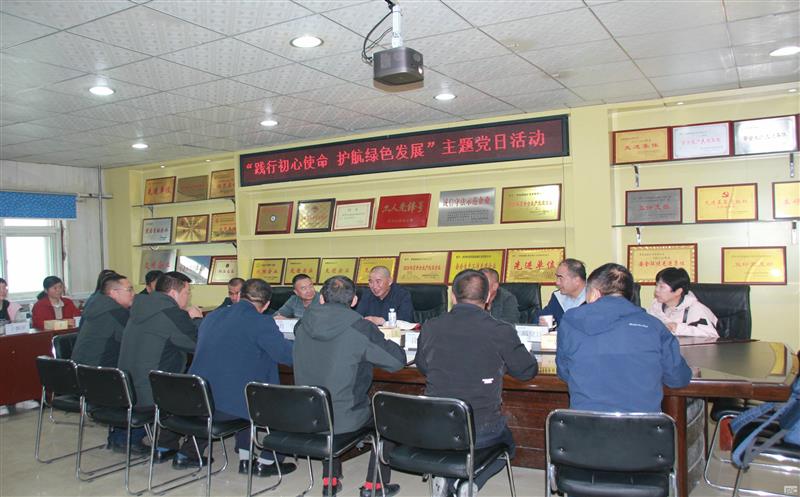 践行初心使命 护航绿色生长 青海省矿产开发学会和海鑫矿业党总支党建共建活动