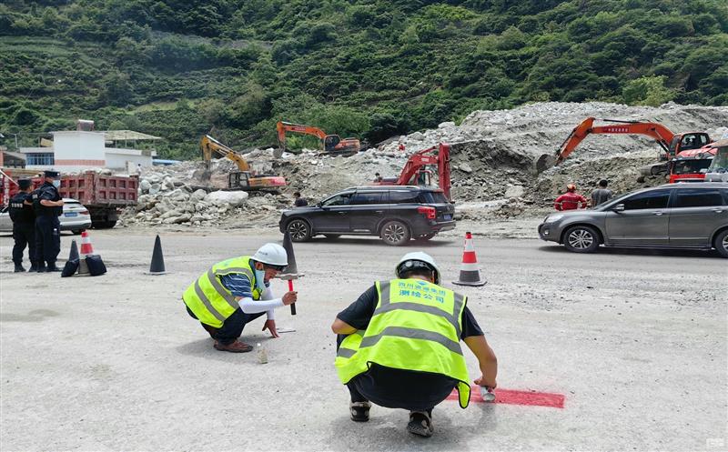 测绘公司为康定姑咱特大山洪泥石流灾难提供测绘服务