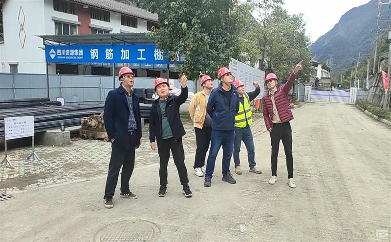 核西南院对公司雅安片区地灾治理和生态修复项目开展检查指导