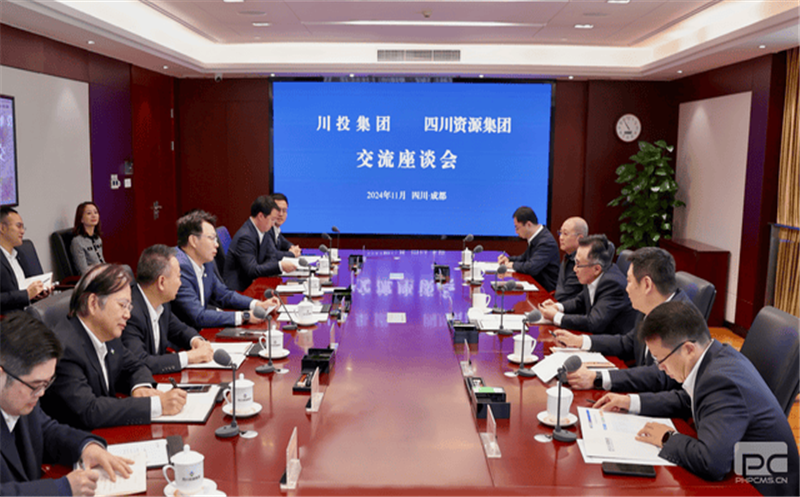 集团与川投集团座谈交流